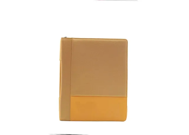 nava-design-cross-portfolio-zip-a4-con-maniglia-giallo-e-grigio-34-x-28-x-6-cm image 1