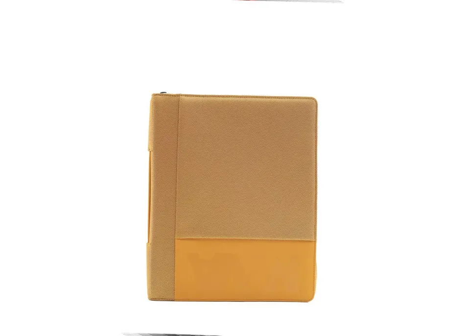 nava-design-cross-portfolio-zip-a4-con-maniglia-giallo-e-grigio-34-x-28-x-6-cm image 1