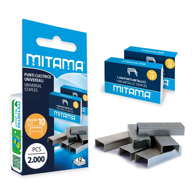 mitama-punti-cucitrice-passo-10-universali-confezione-1000-punti-plastic-free image 1