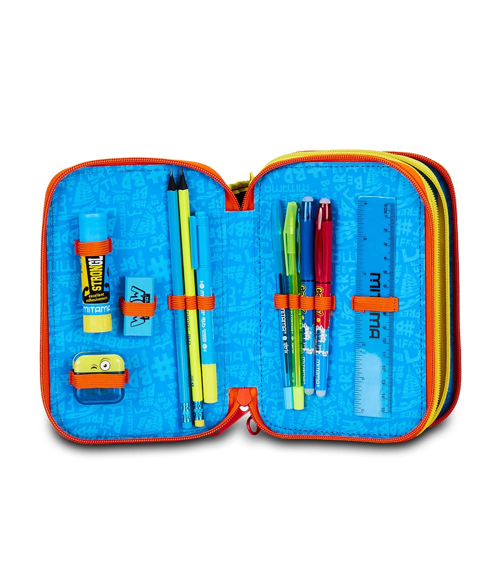 mitama-triplo-urban-game-astuccio-scuola-3-scomparti-47-pz image 3