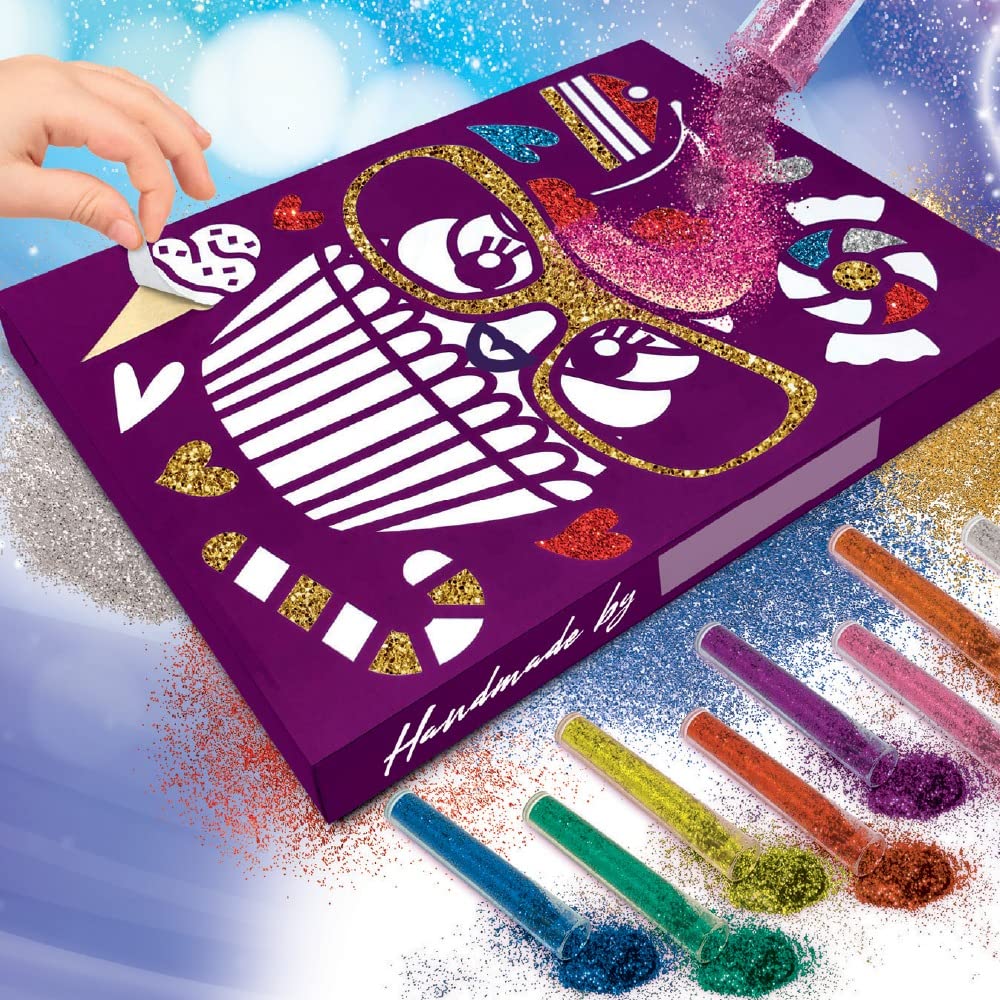 mitama-creangolo-glitter-artist-11-pz-quadretto-adesivo-bambolina image 2