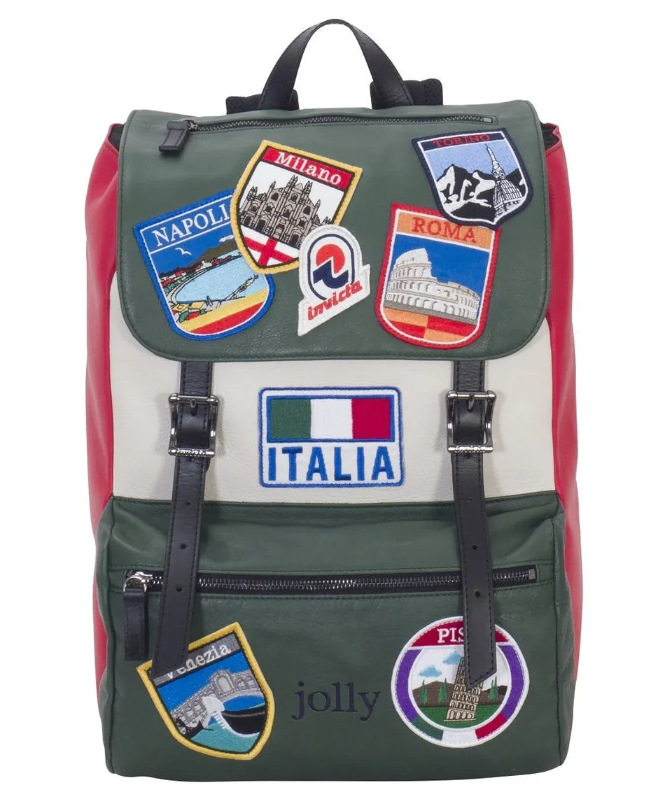 invicta-seven-my-jolly-italy-zaino-in-pelle-18-lt-multicolore image 1