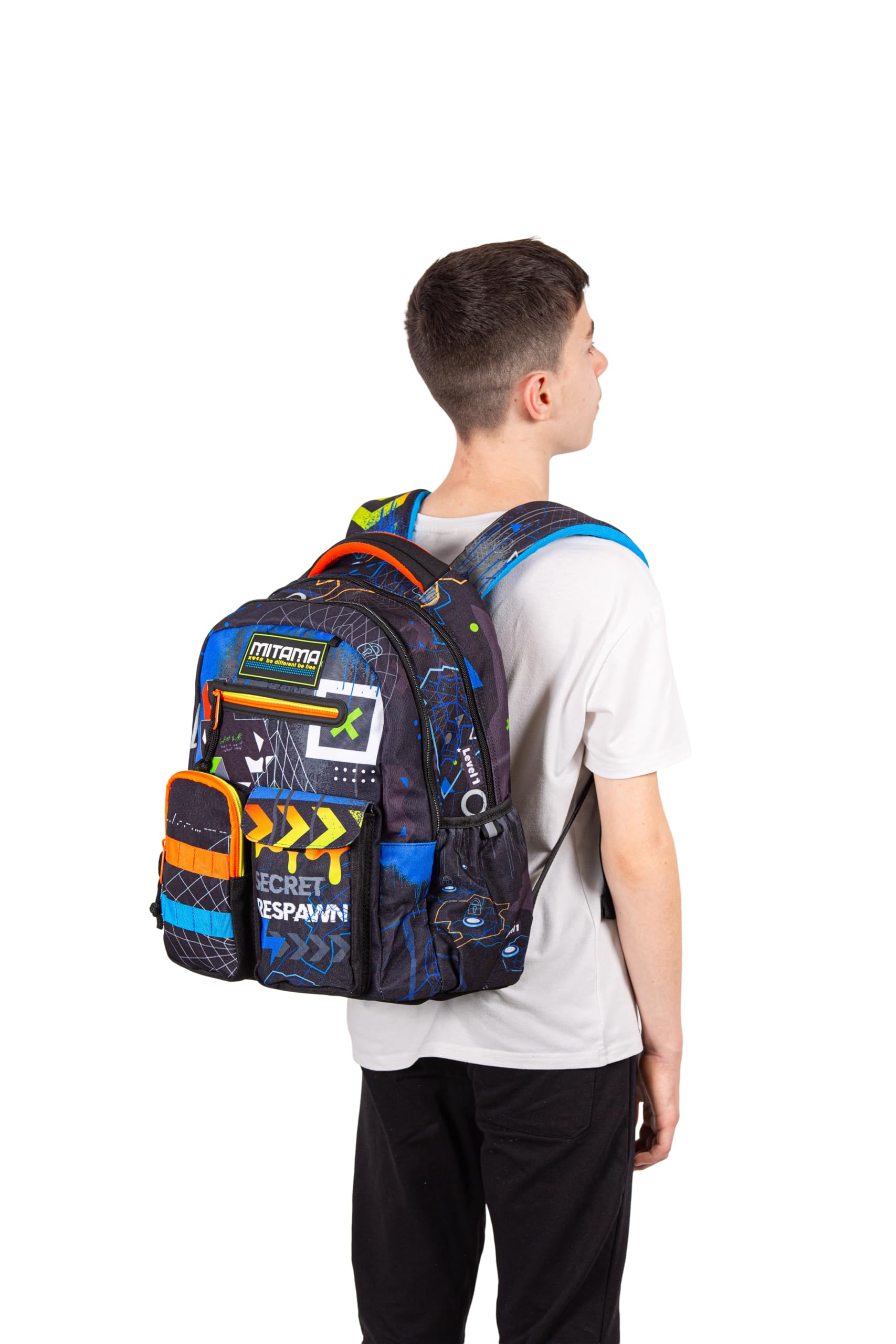 mitama-zaino-new-plus-cyberplay-blu-scuola-elementare-30-l image 7
