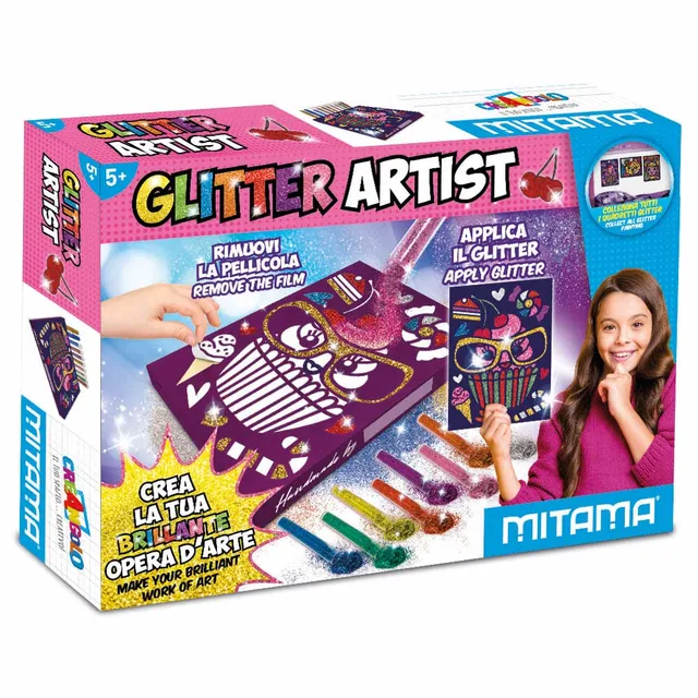 mitama-creangolo-glitter-artist-11-pz-quadretto-adesivo-cupcake image 1