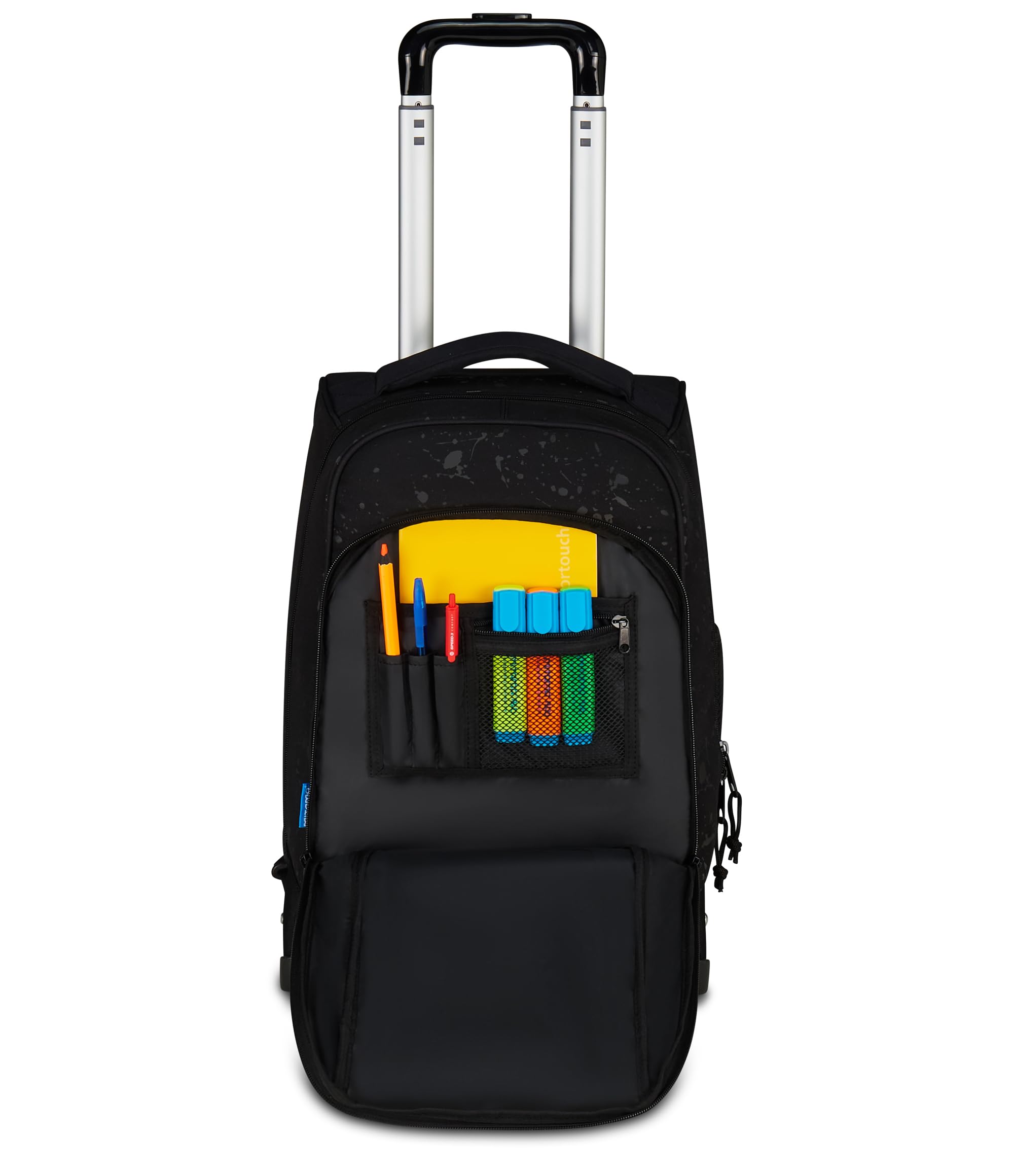 mitama-dr-trolley-bdbf-splash-trolley-scuola-nero-a-doppio-scomparto image 6