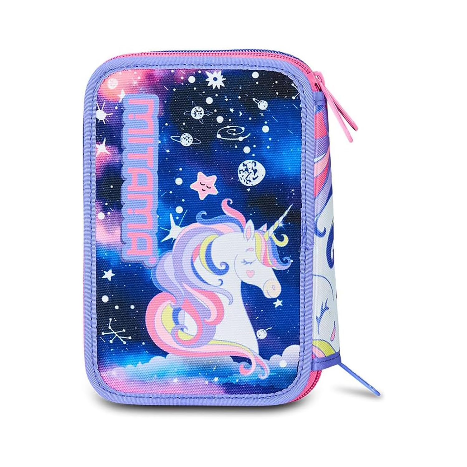 mitama-astuccio-scuola-3-scomparti-triplo-magic-pink-47-pz-completo image 7