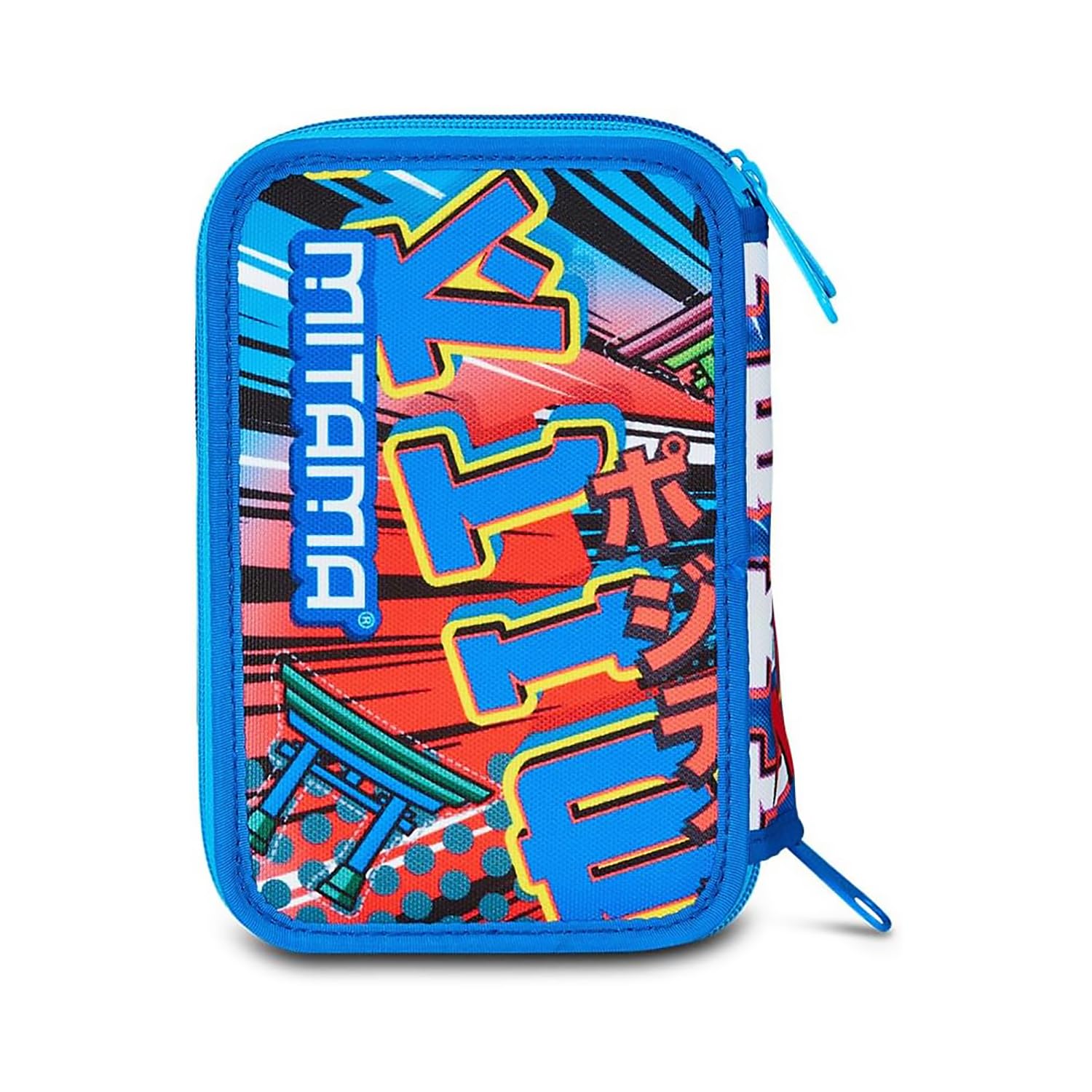 mitama-triplo-mysterious-warriors-astuccio-scuola-3-scomparti-47-pz image 7