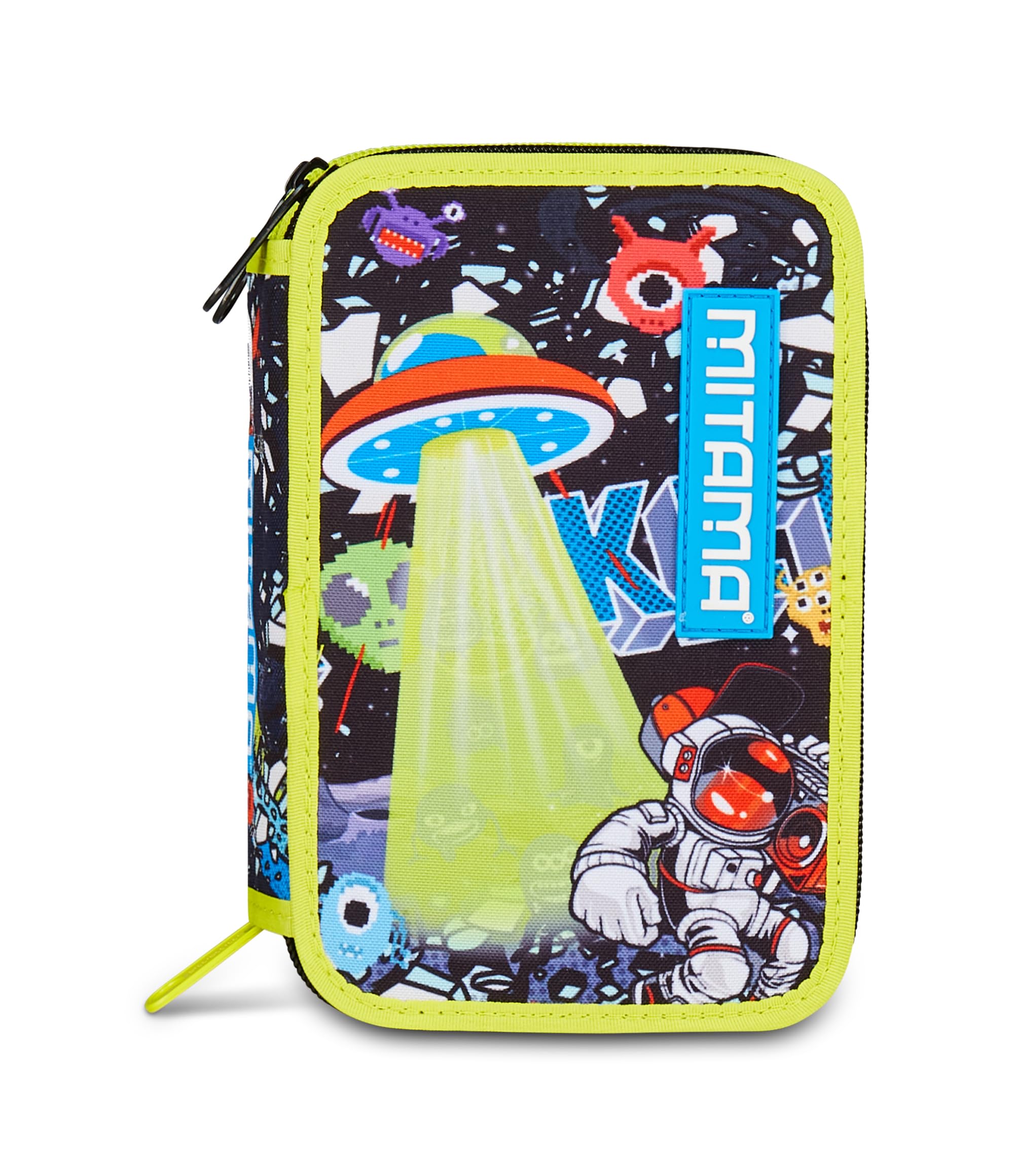 mitama-astuccio-scuola-3-scomparti-disco-space-attrezzato-47-pezzi image 6