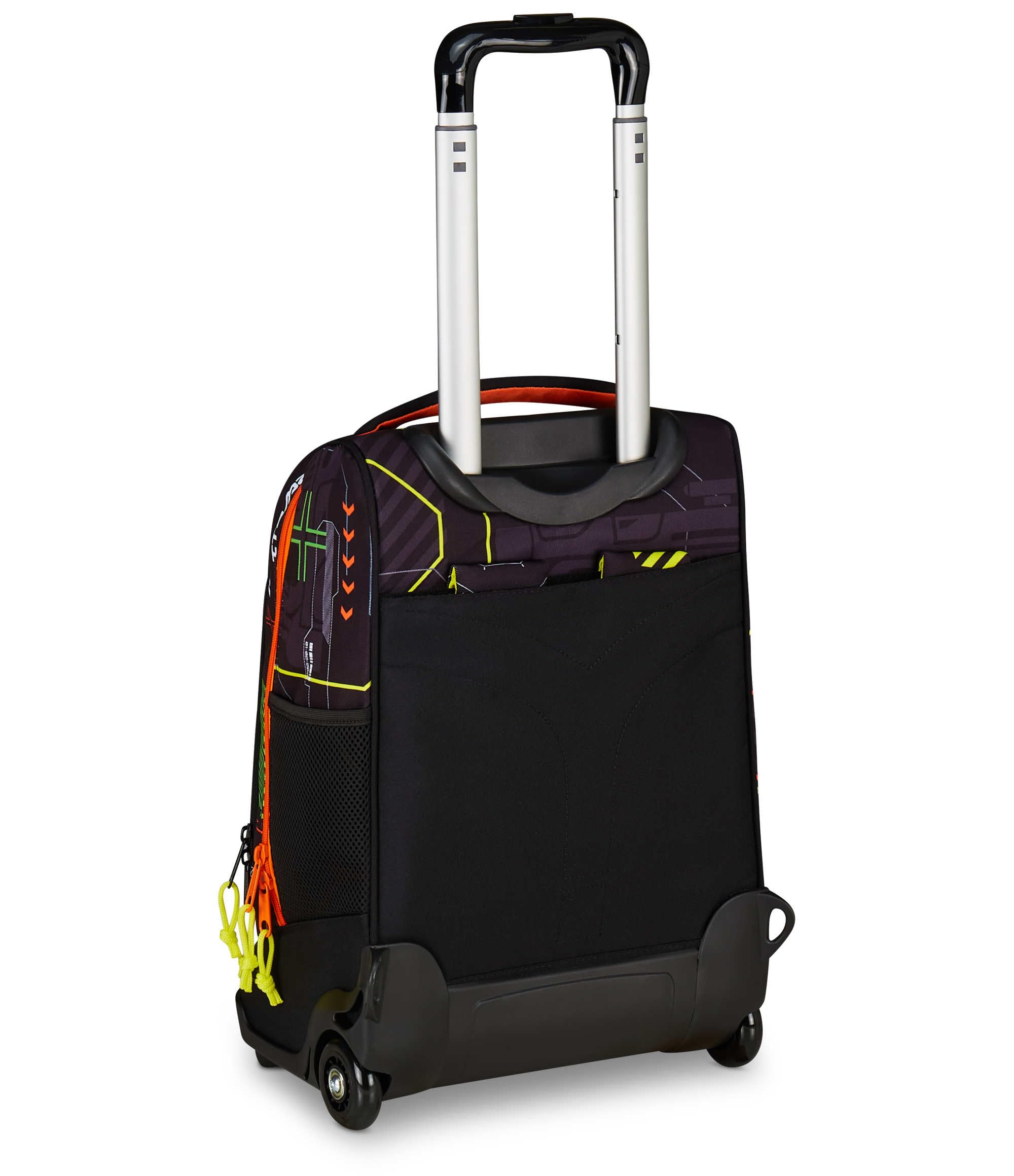mitama-trolley-dr-scuola-fluo-battle-nero-arancione-34-lt image 7