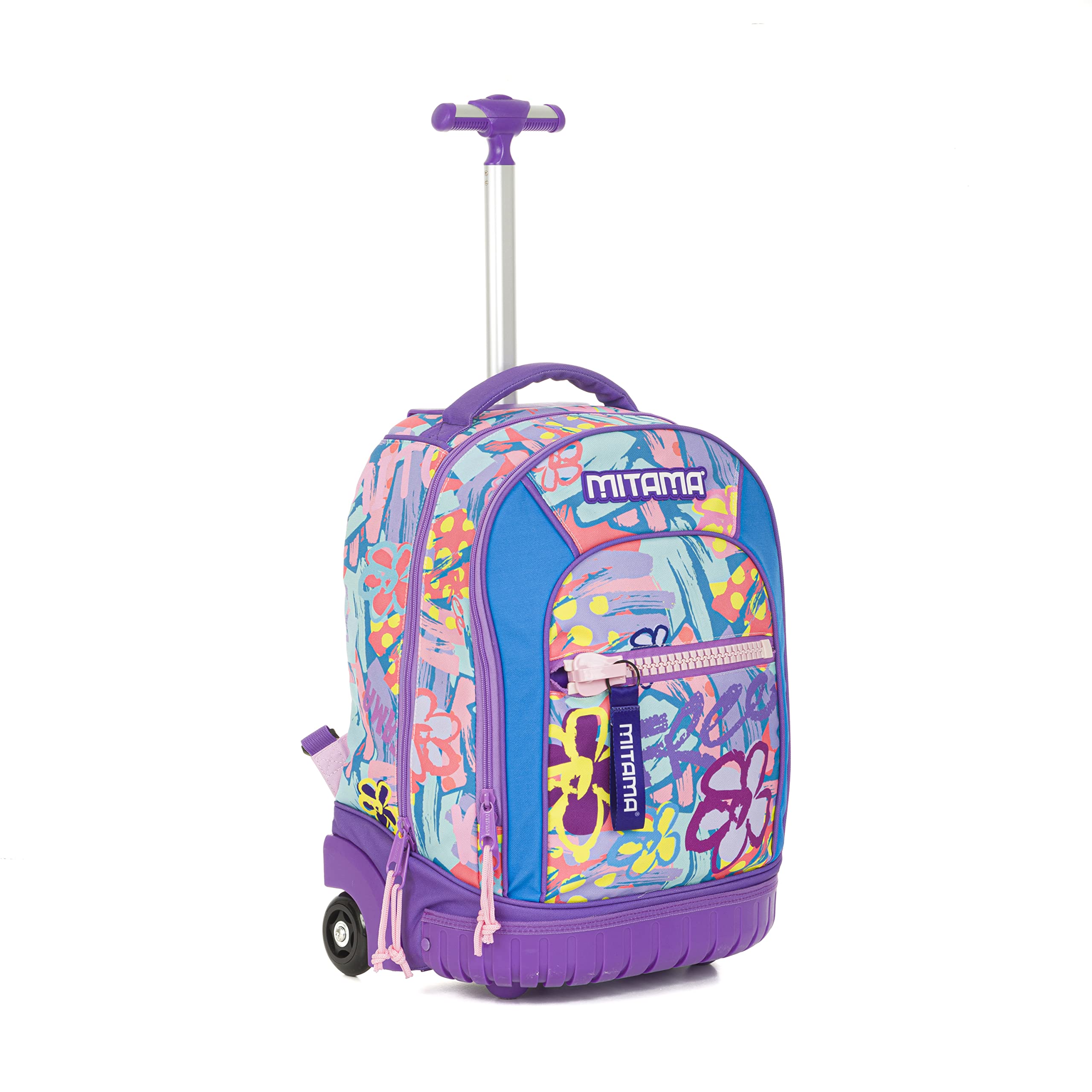 mitama-run-girl-flowers-zaino-trolley-scuola-doppio-scomparto-33-l image 1