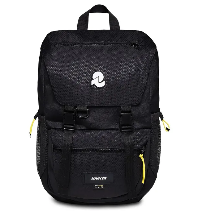 invicta-jolly-x-nero-zaino-mono-scomparto-con-tasca-pc-scuola-ufficio image 1
