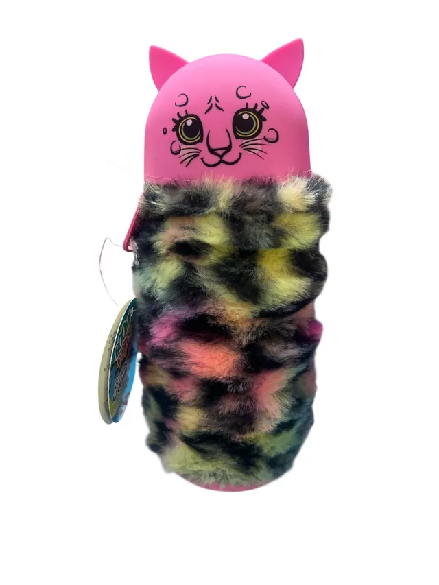 mitama-astuccio-allungabile-boom-fluffy-gatto-rosa-mimetico-multicolore image 1