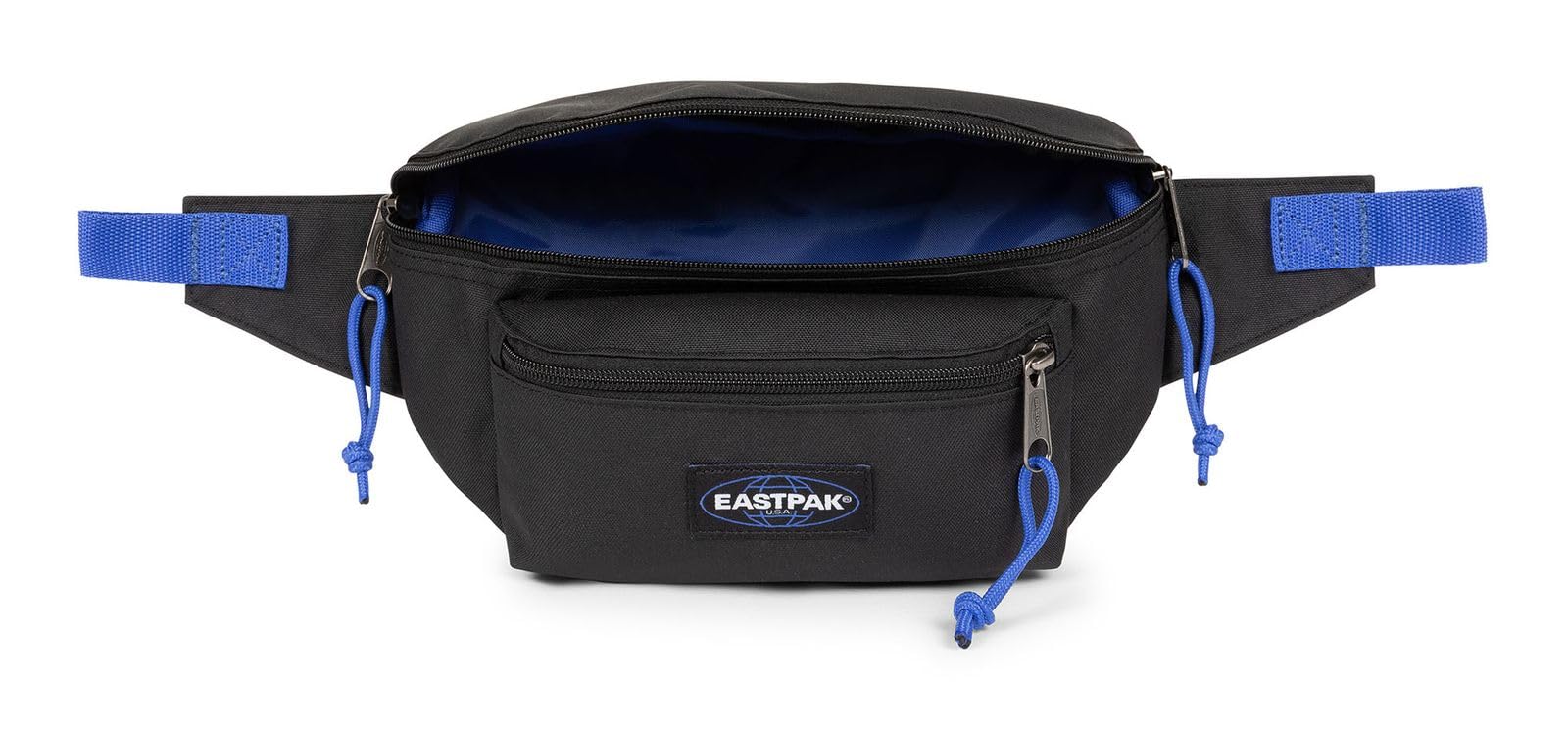 eastpak-doggy-bag-marsupio-per-cani-4l-18-x-27-x-9-cm-kontrast-nero-blu image 3
