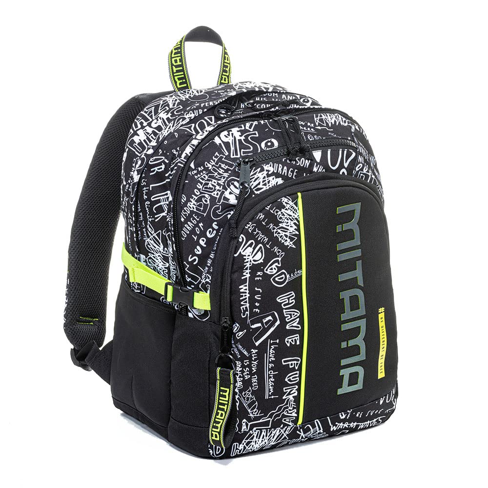 mitama-bdbf-graffiti-zaino-scuola-30-l-con-usb-e-porta-pc image 1