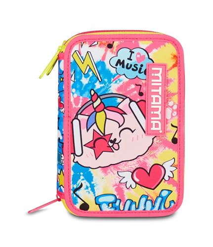 mitama-triplo-catrock-astuccio-scuola-3-scomparti-da-47-pz-completo image 8