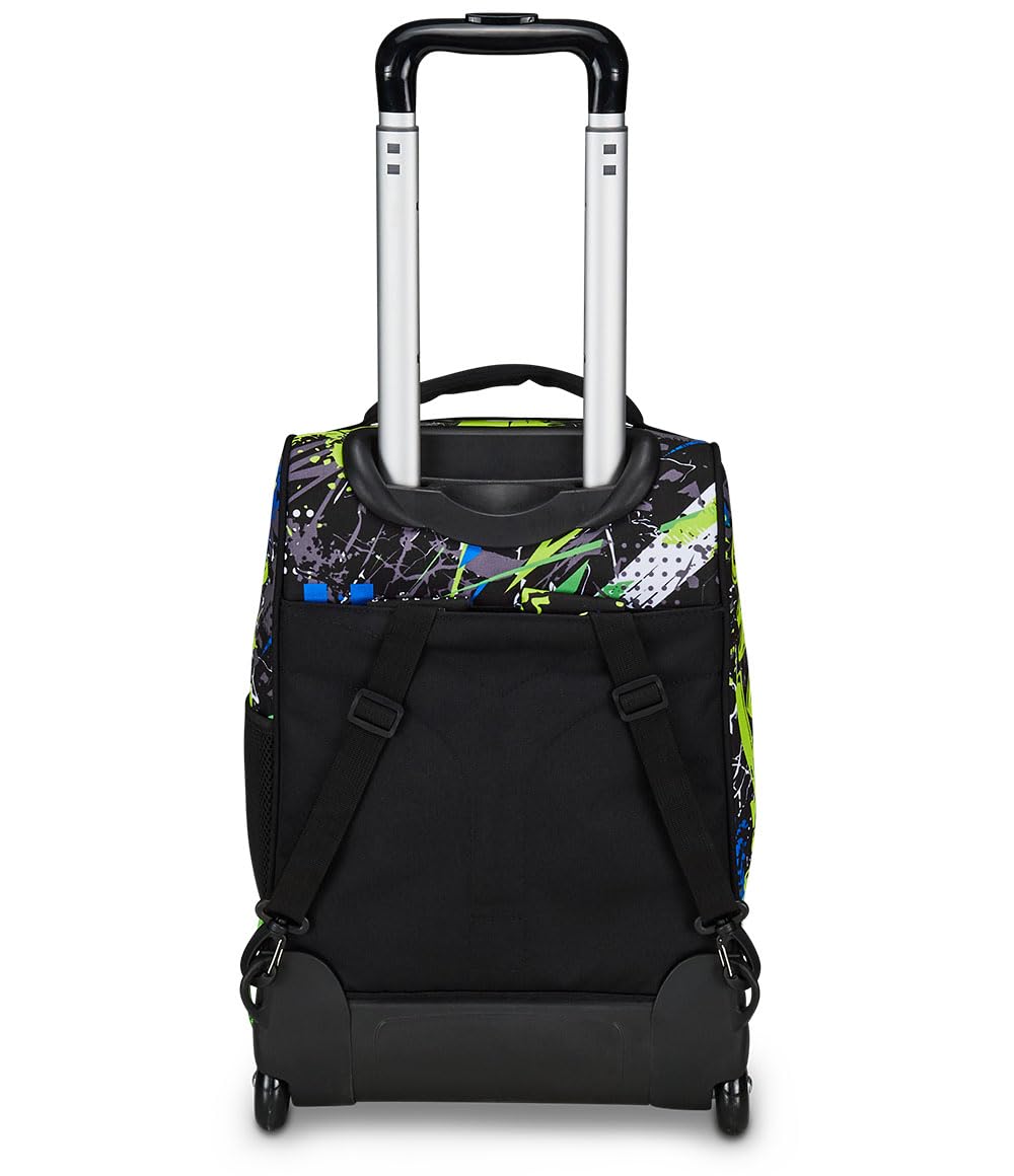 mitama-trolley-dr-junior-road-to-win-nero-e-verde-zaino-trolley-scuola image 4