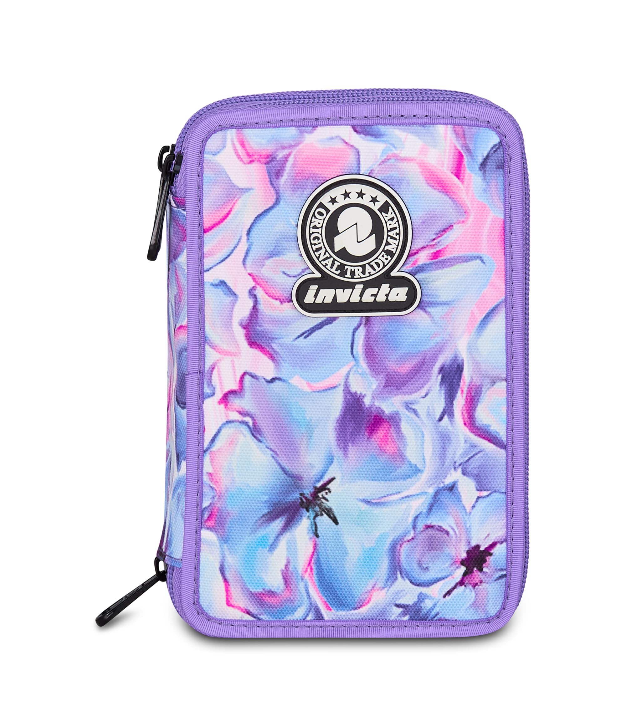 invicta-astuccio-3-zip-fantasy-lilla-triplo-scomparto-completo image 5