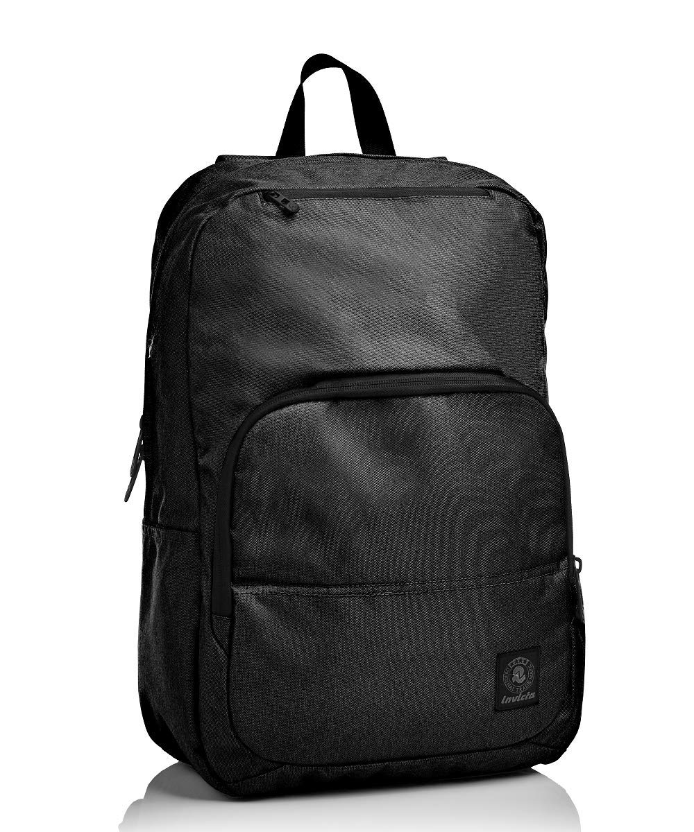 invicta-easy-medium-zaino-ufficio-nero-20-lt-porta-laptop-15-6 image 2
