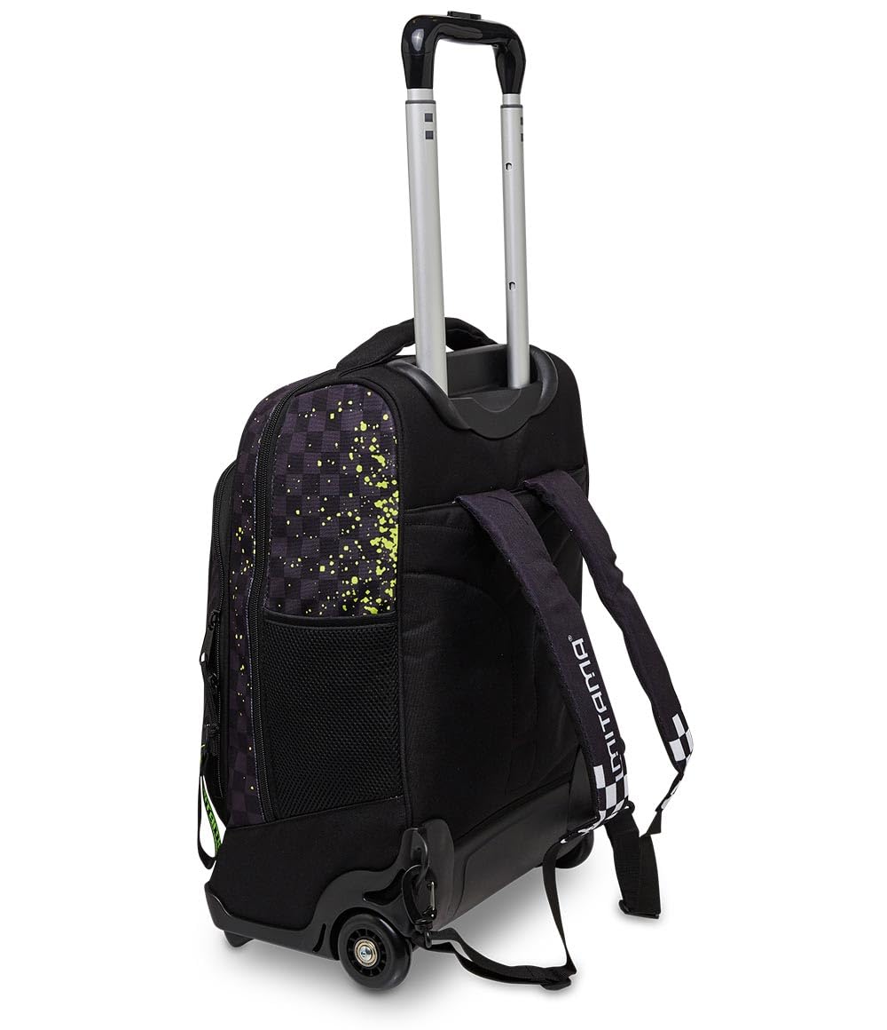 mitama-dr-trolley-bdbf-fluo-spots-nero-trolley-scuola-doppio-scomparto image 5