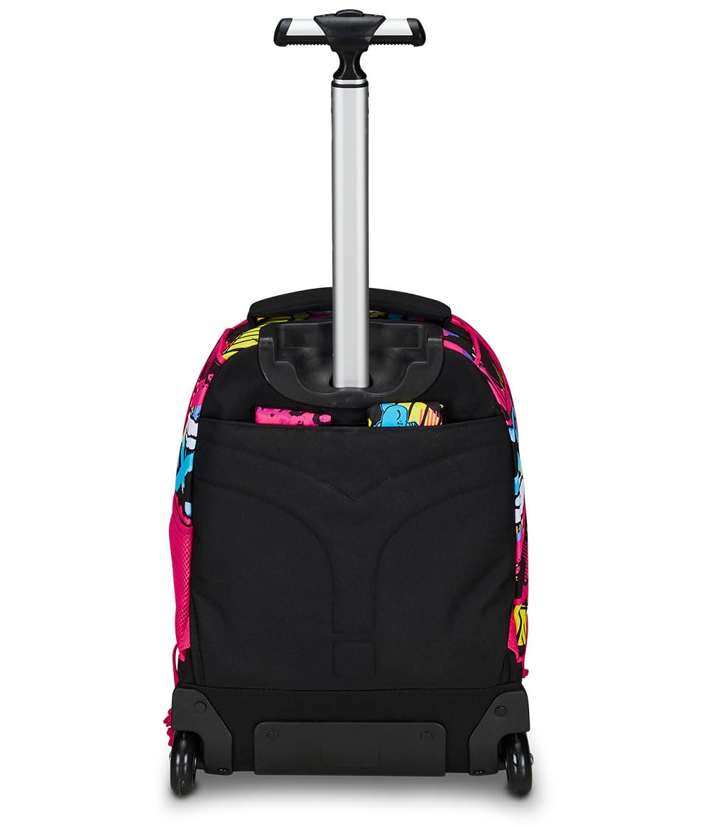 mitama-trolley-run-too-cute-rosa-trolley-scuola-doppio-scomparto image 4