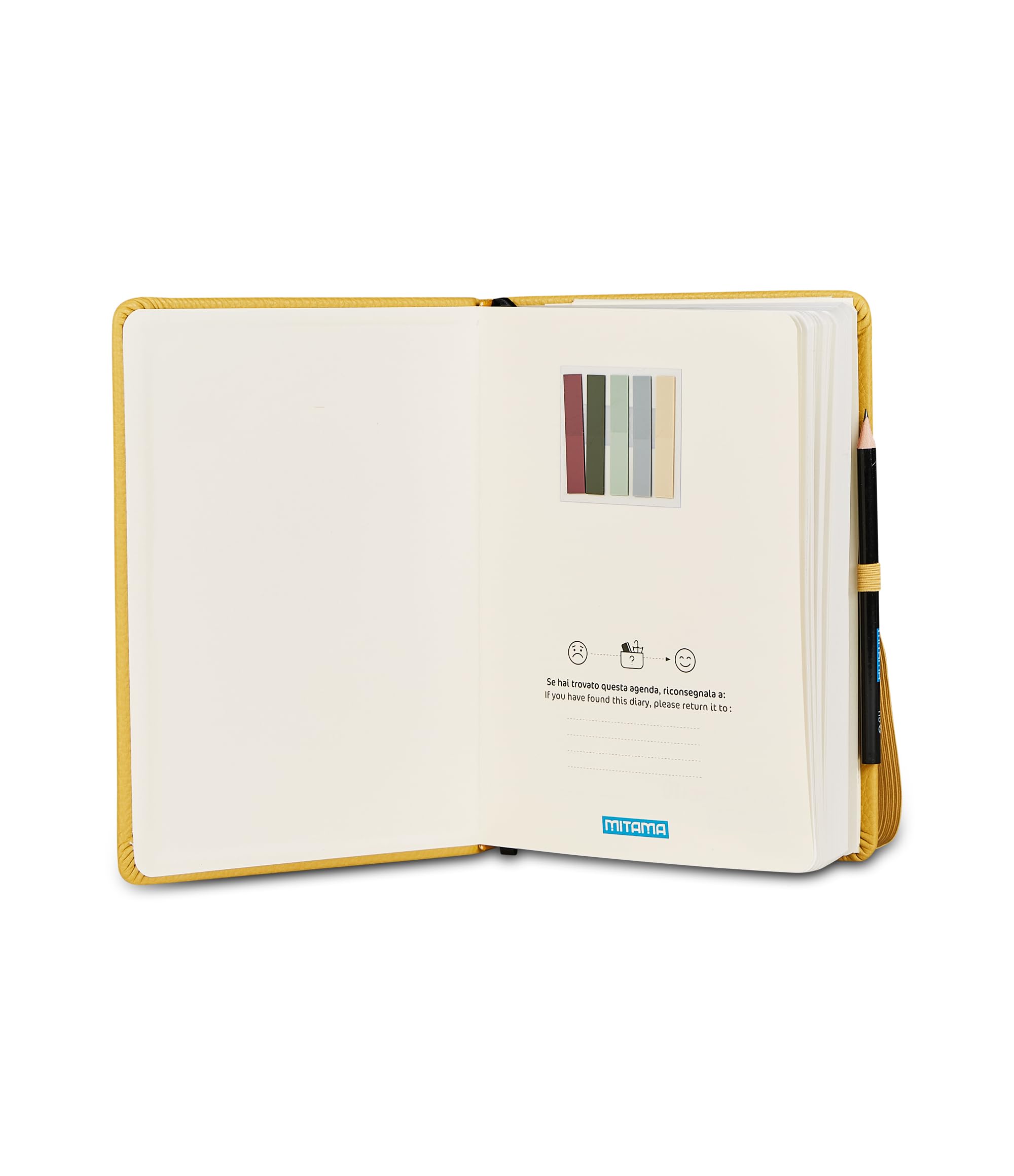 mitama-agenda-giornaliera-2026-elegance-eco-pelle-beige-15x21-cm image 2