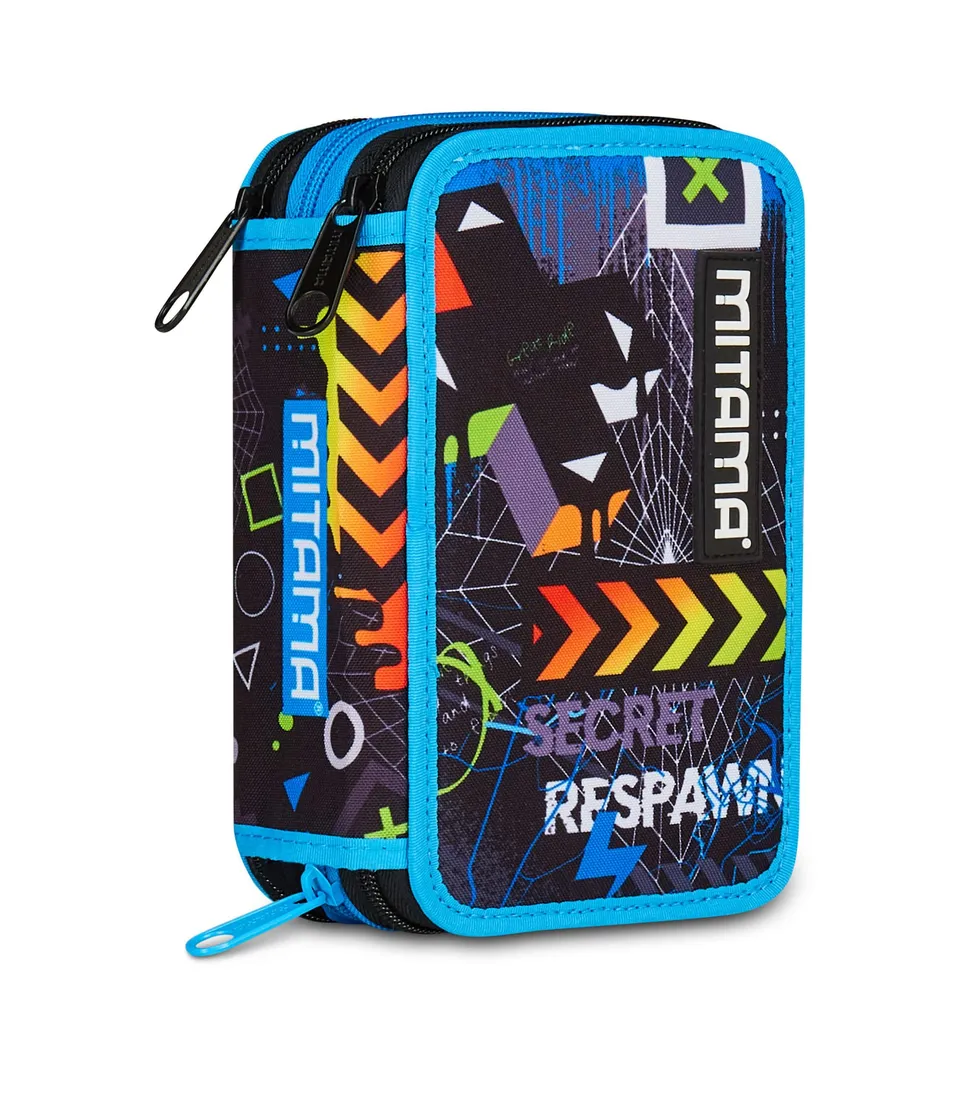 mitama-triplo-cyberplay-astuccio-scuola-3-scomparti-47-pz image 1