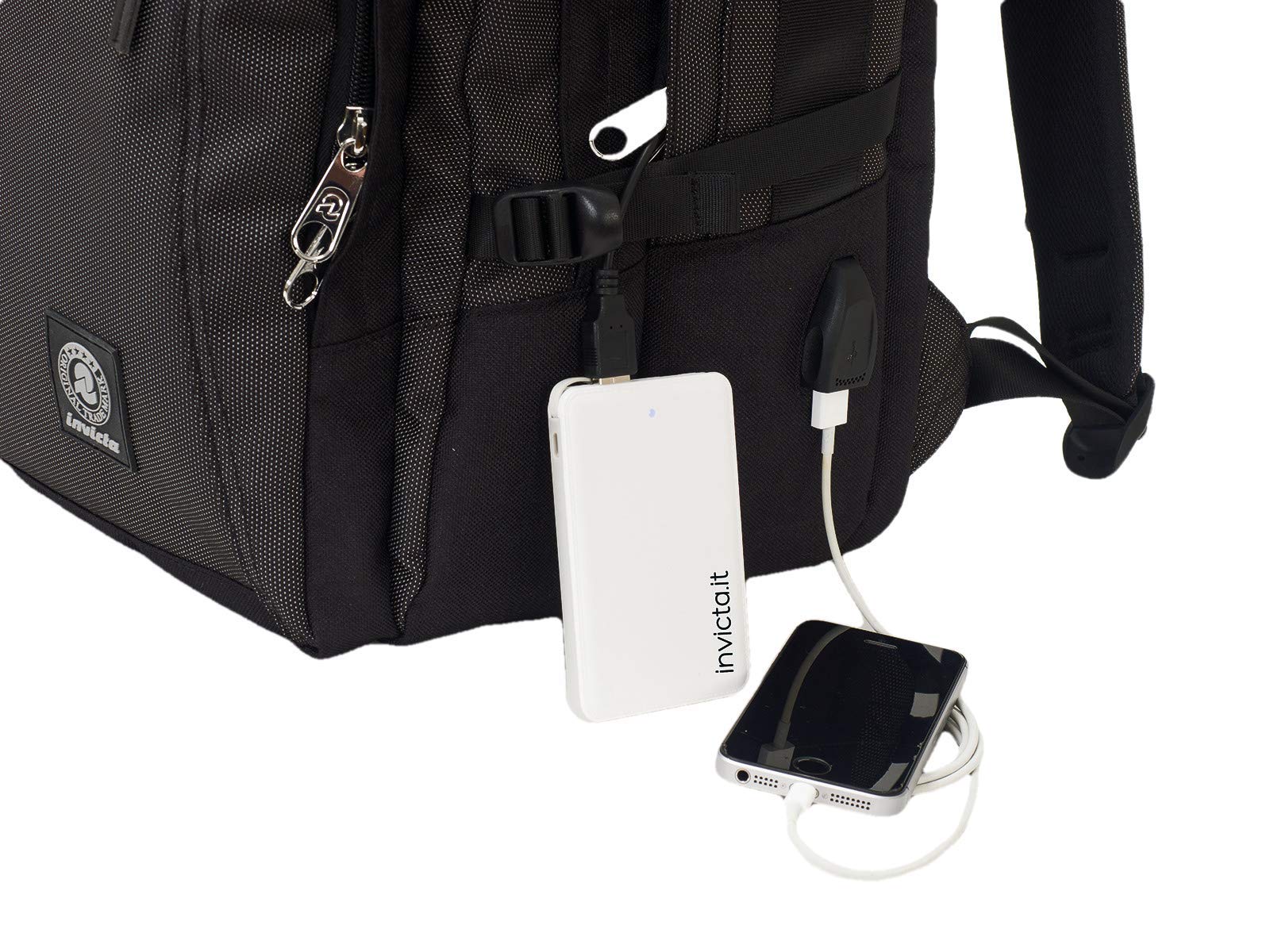 invicta-business-zaino-ufficio-27-l-nero-porta-pc-15-6-con-power-bank image 5