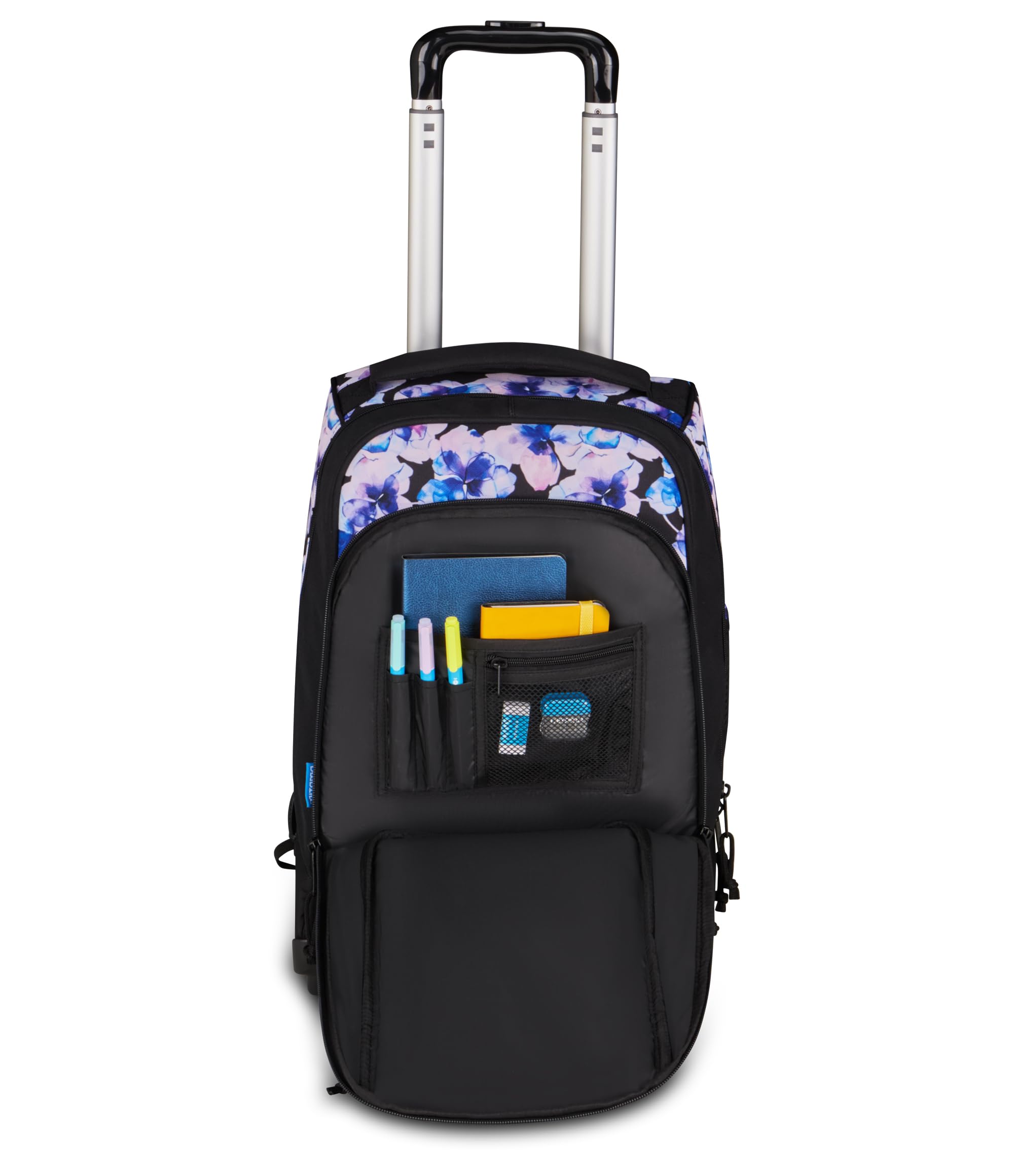 mitama-bdbf-floralbeat-zaino-trolley-34l-viola-con-spallacci-a-scomparsa image 7