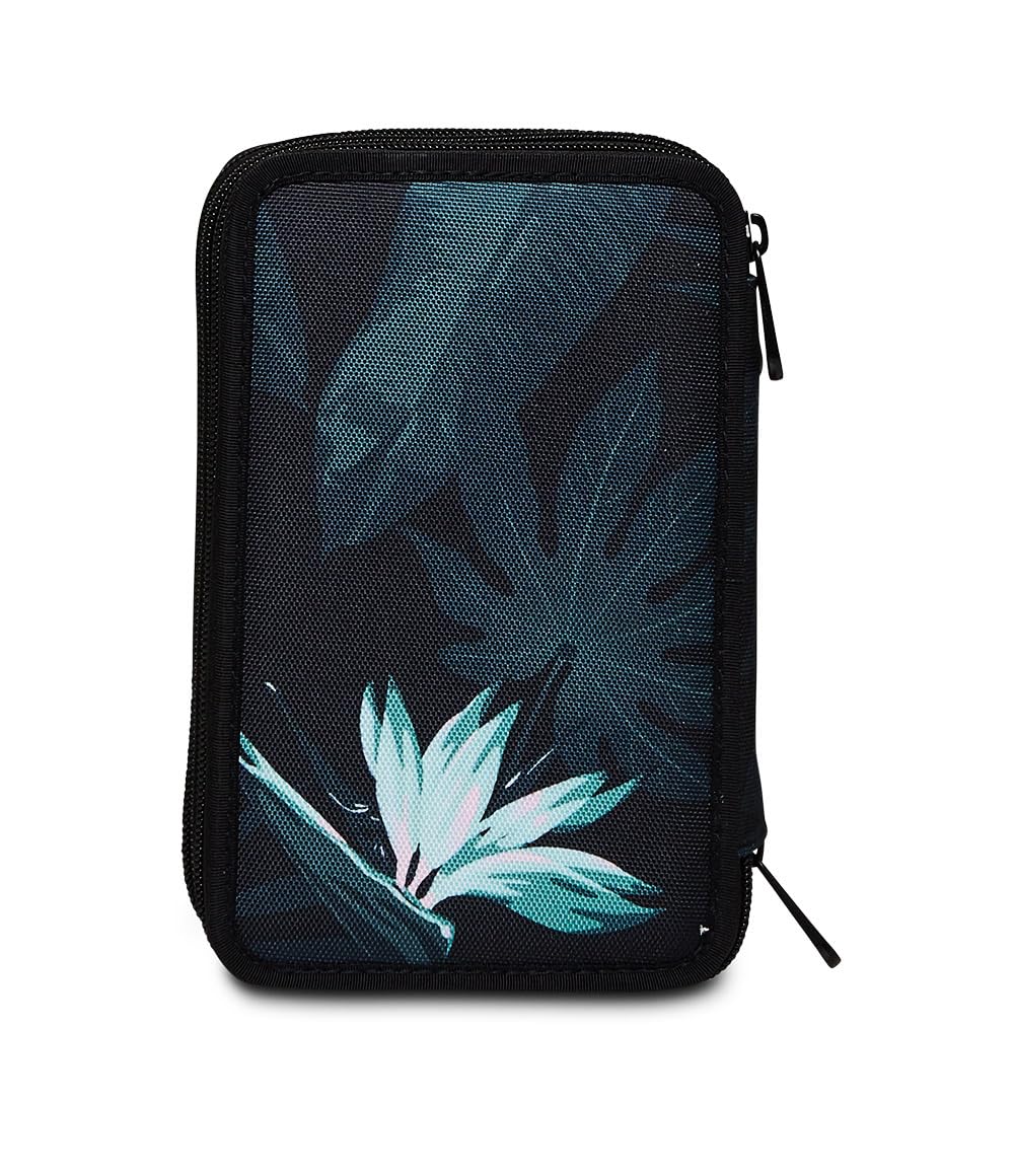 invicta-astuccio-scuola-3-zip-fantasy-hibiscus-nero-a-fiori-triplo-scomparto-com image 6