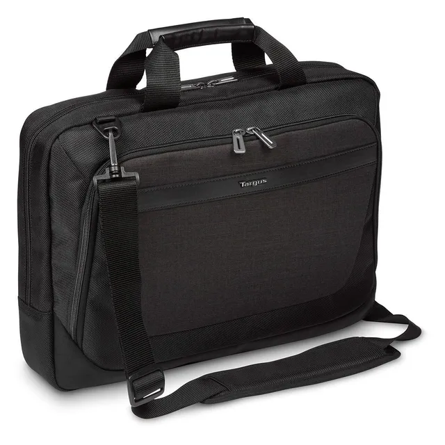 targus-citysmart-borsa-porta-pc-slimline-topload-14-15-6-nero-grigio image 1