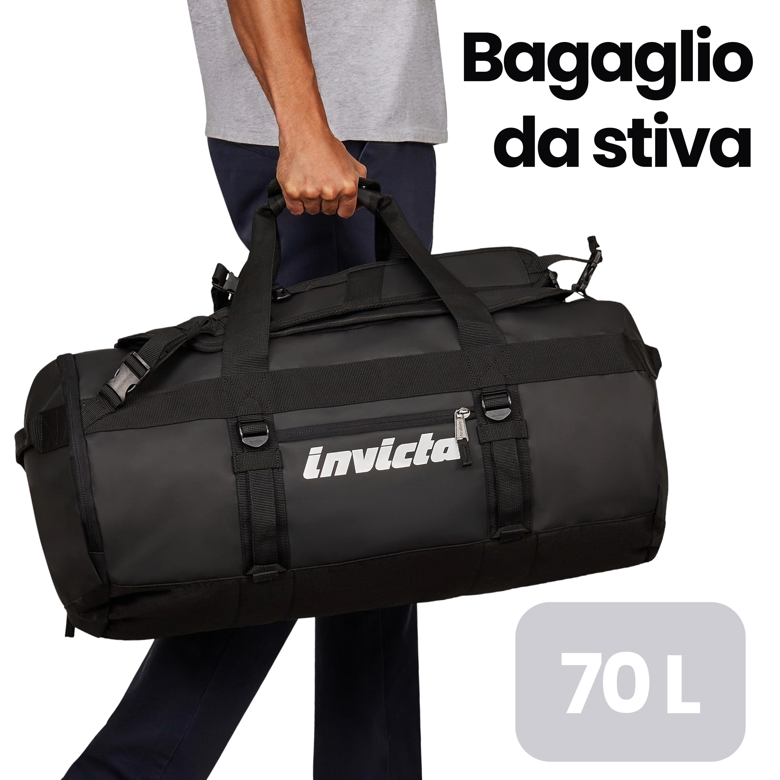 invicta-borsone-zaino-viaggio-70l-62x35x35-cm-nero-bagaglio-stiva image 3