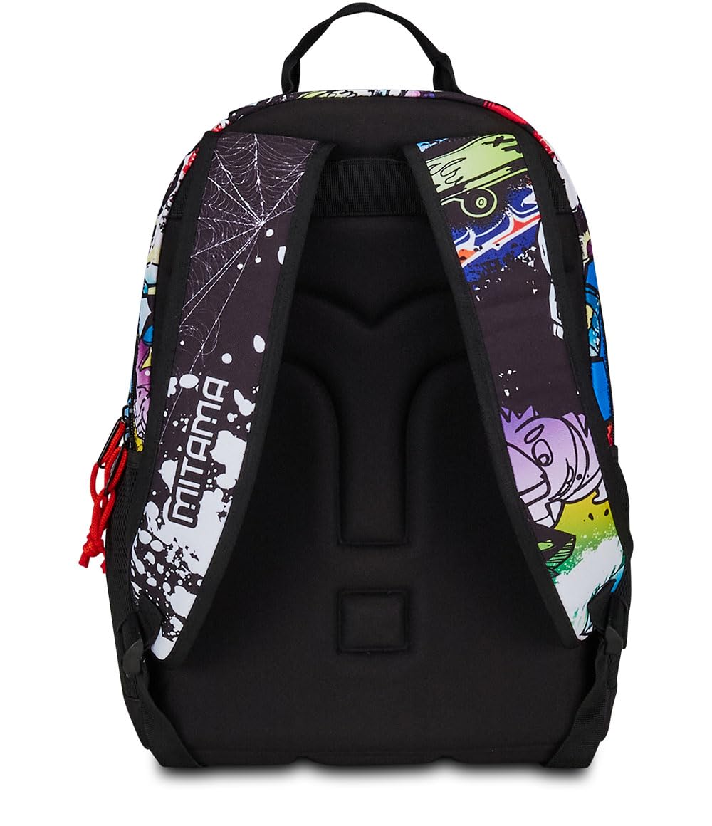 mitama-spider-king-zaino-triplo-scomparto-multicolore-bambino-ragazzo image 3