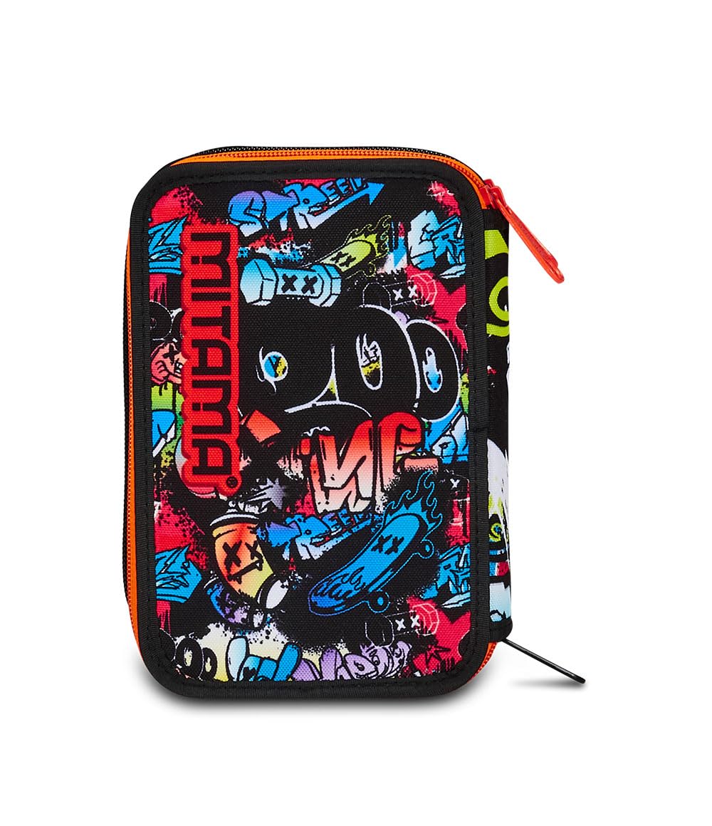 mitama-triplo-spider-king-astuccio-scuola-3-scomparti-completo-47-pz image 7