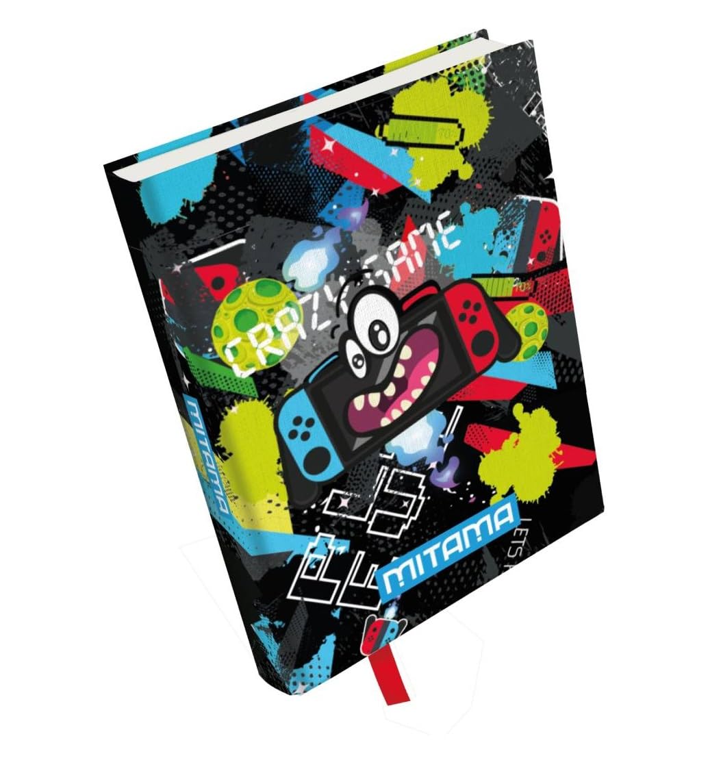 mitama-diario-scuola-10-mesi-15-x-20-cm-nero-gaming image 1