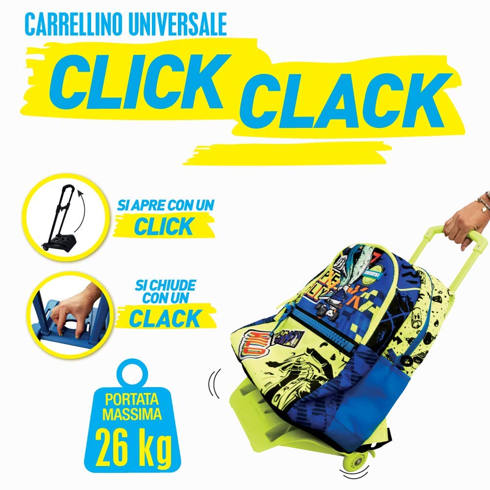 mitama-click-clack-carrello-universale-automatico-porta-zaino-blu image 2