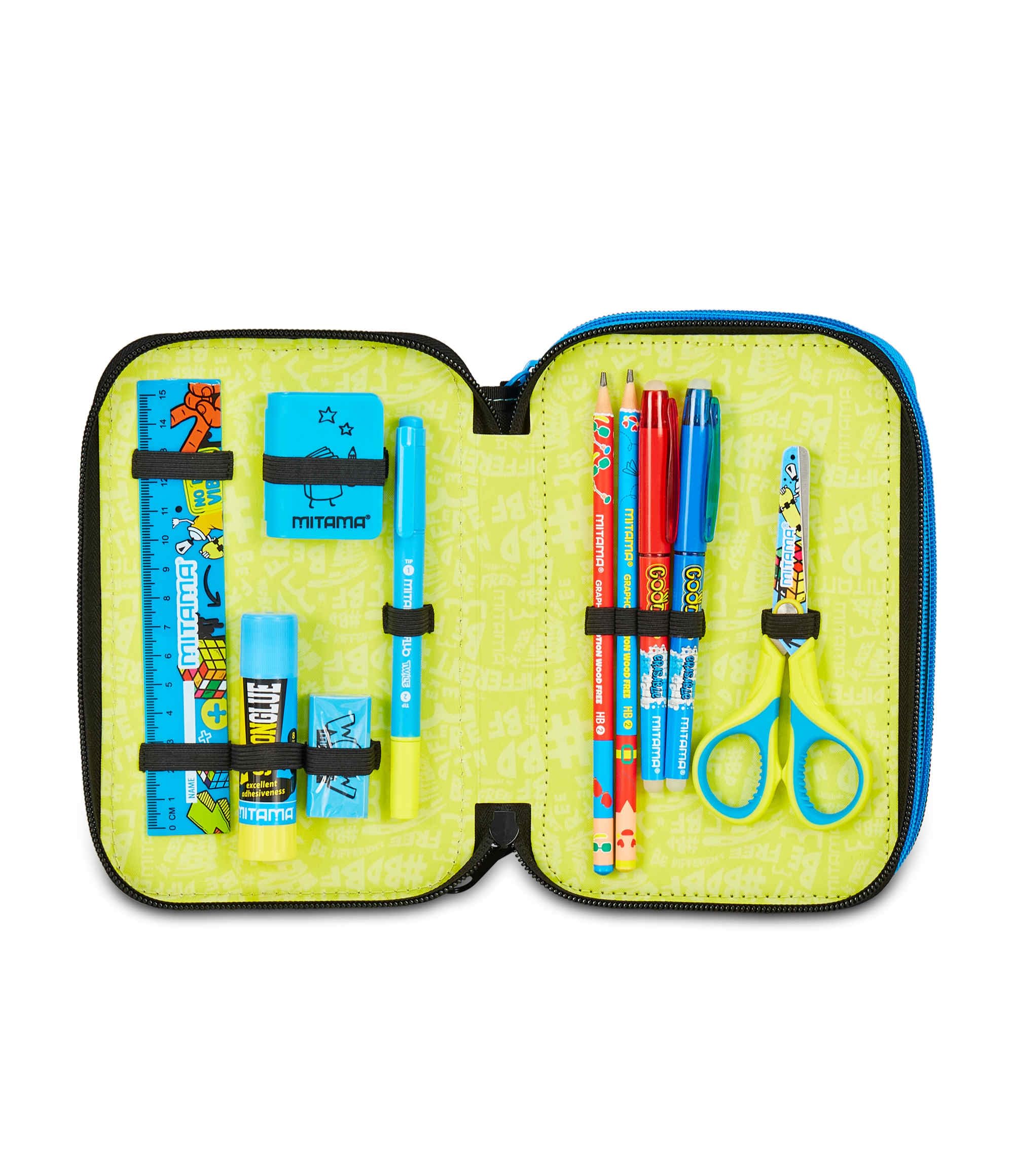 mitama-super-future-game-astuccio-scuola-3-scomparti-50-pz-completo image 3