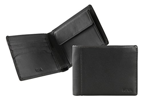 nava-design-smooth-portafoglio-uomo-slim-nero-4-slot-carte-con-monete image 4