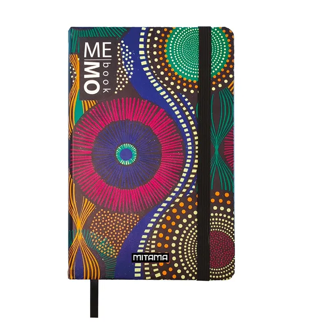 mitama-memo-book-large-afro-taccuino-13-x-21-cm-fogli-bianchi-con-matita image 1