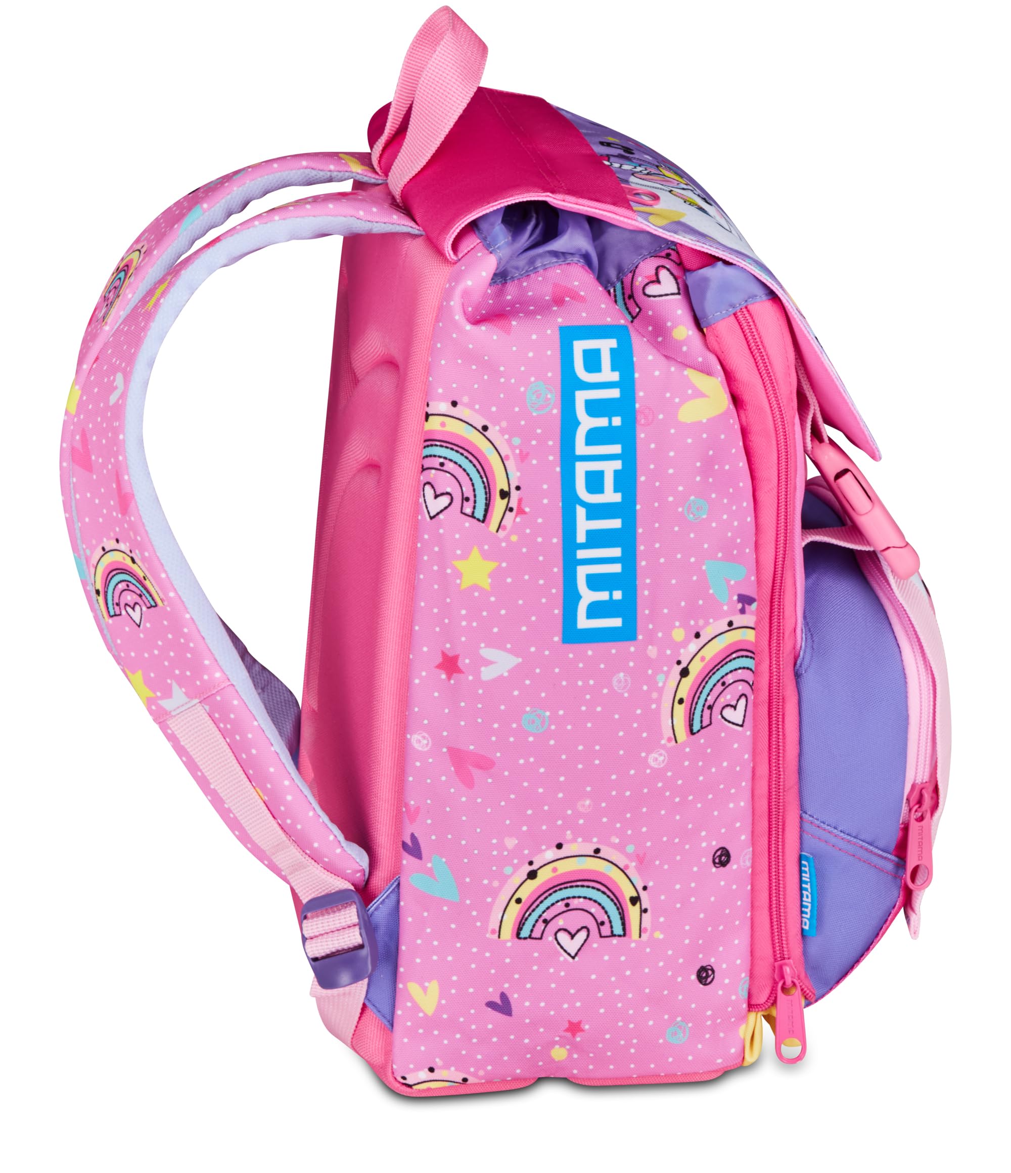 mitama-4zip-unimusic-zaino-estensibile-21-28l-elementari-rosa image 3