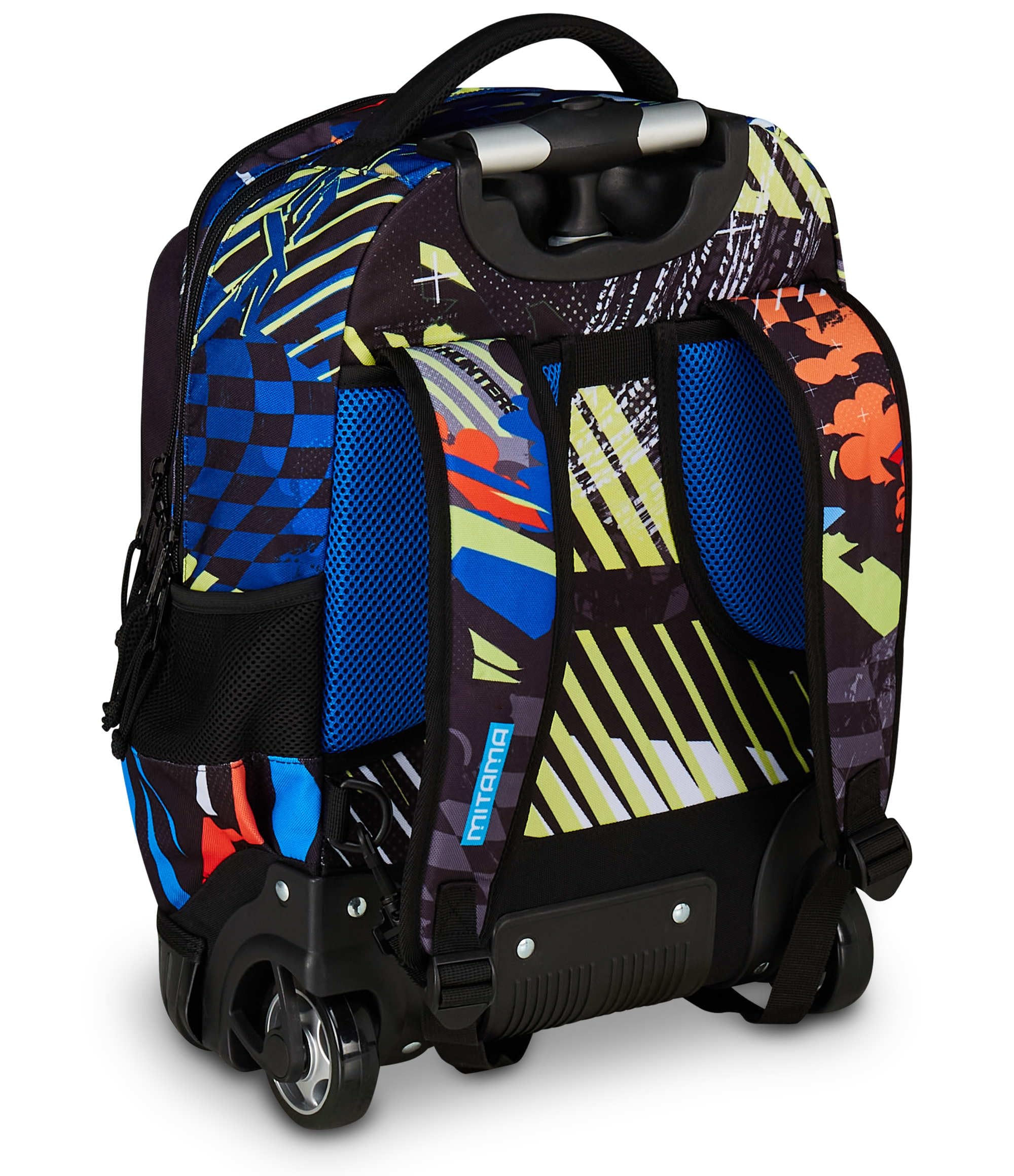 mitama-run-maxi-mitadraft-blu-trolley-scuola-doppio-scomparto image 4