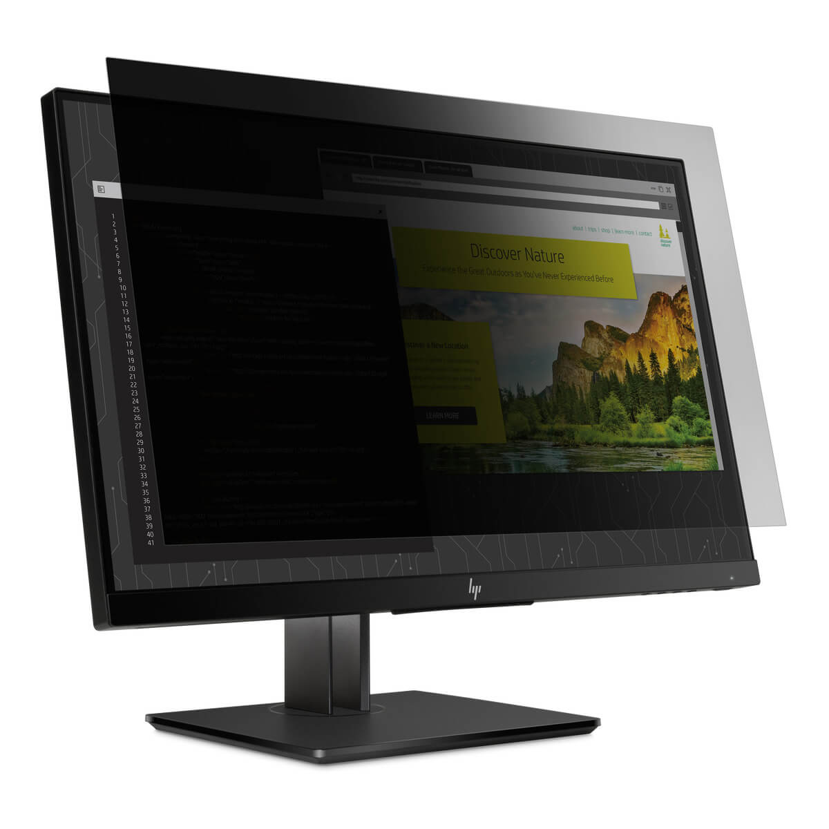 targus-4vu-filtro-privacy-23-8-pollici-16-9-per-hp-elitedisplay-e243-z24nf-g2 image 1