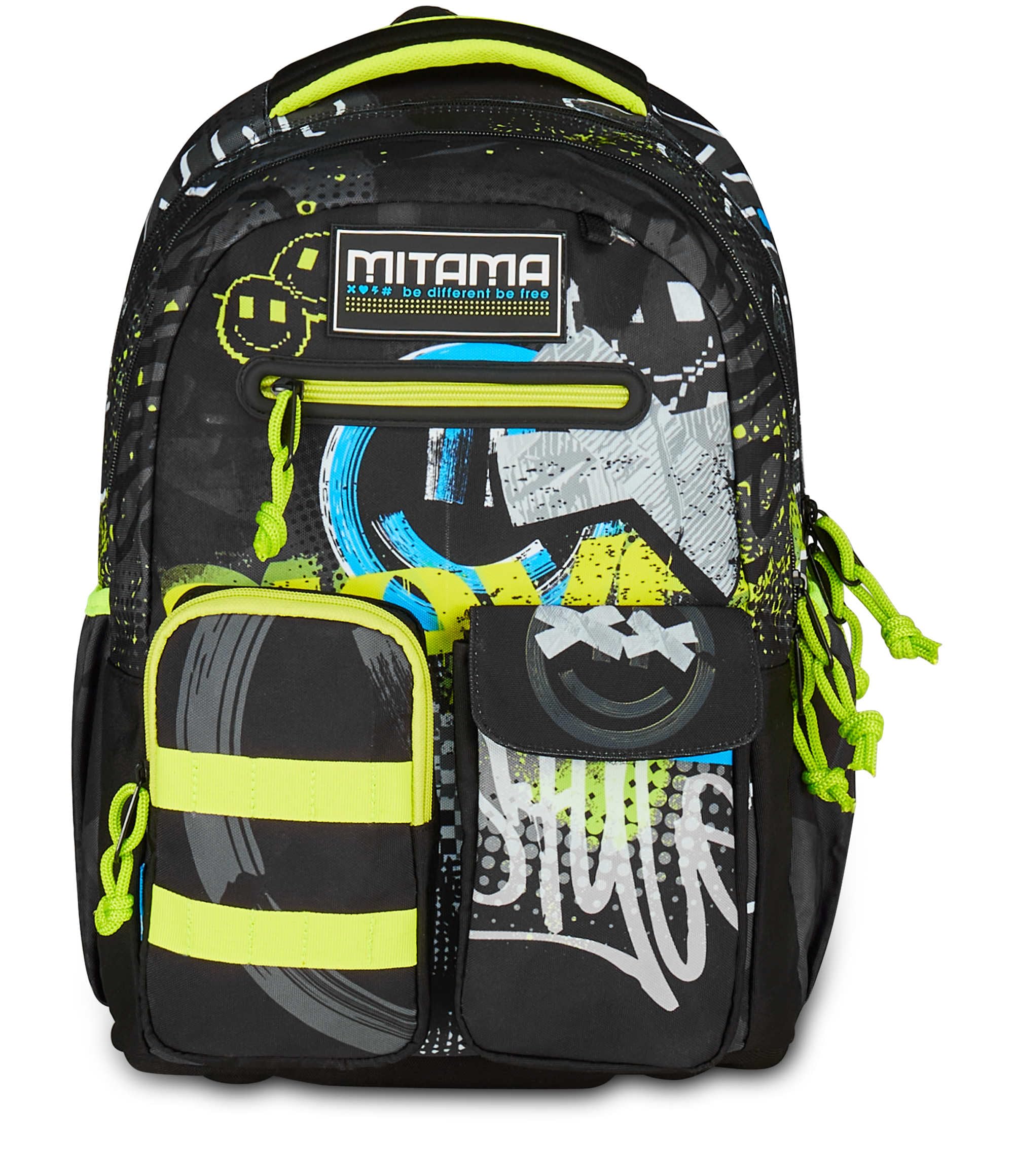 mitama-new-plus-urbansmile-zaino-scuola-elementare-30-l-nero image 2