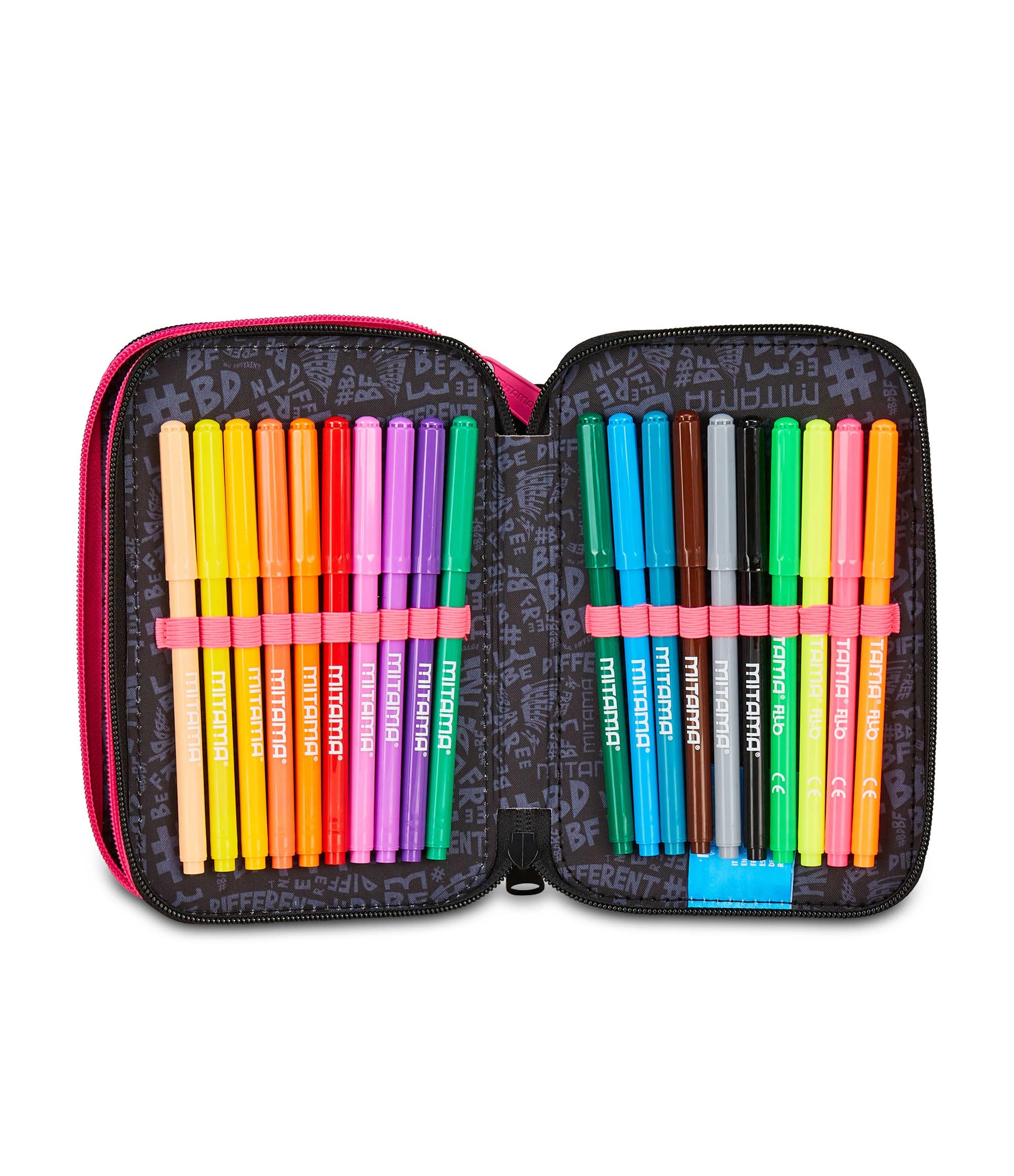 mitama-super-triplo-astuccio-3-scomparti-music-pop-con-47-pezzi image 4