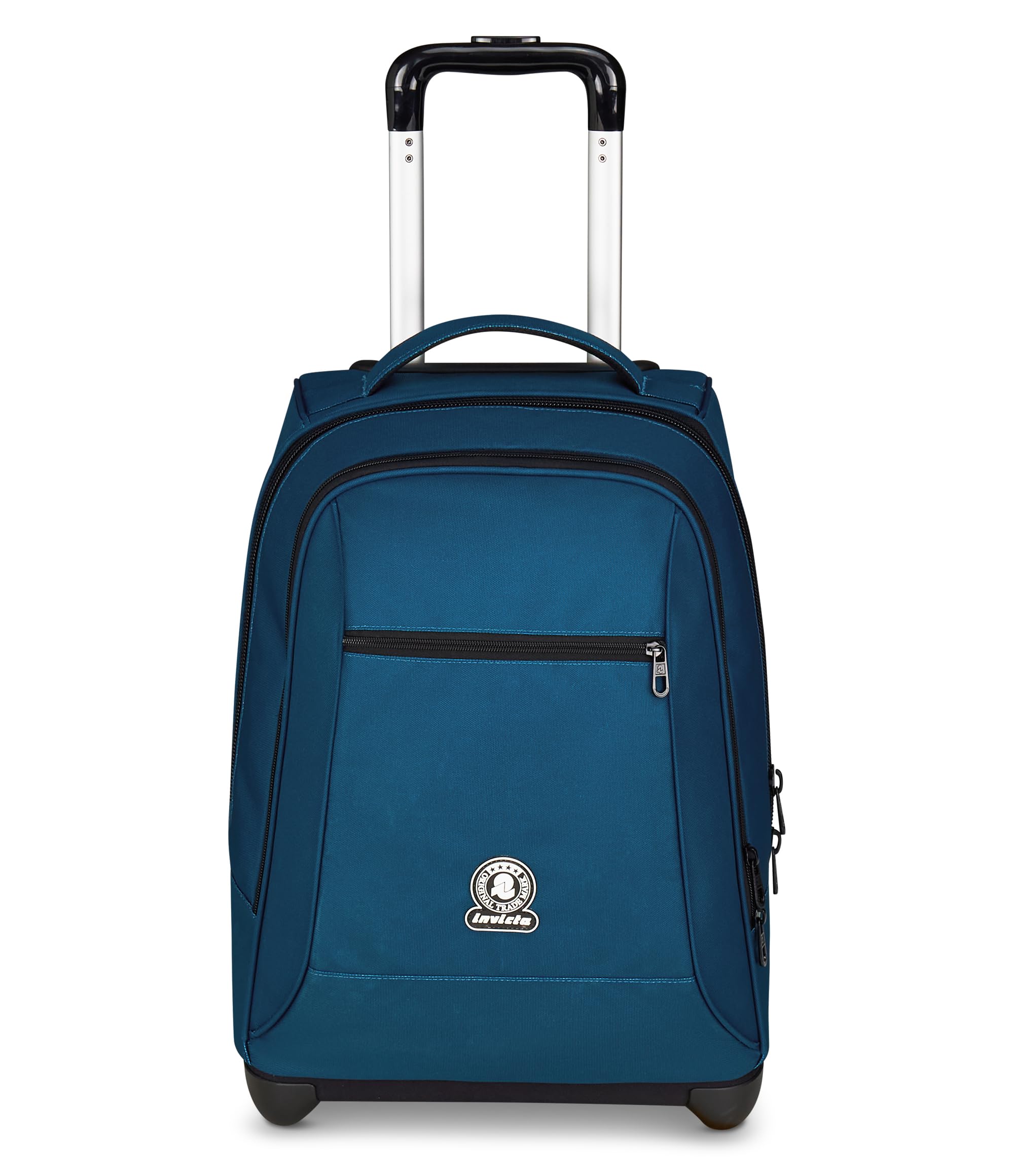 invicta-trolley-scuola-new-benin-solid-blu-2-in-1-zaino-36-lt image 2