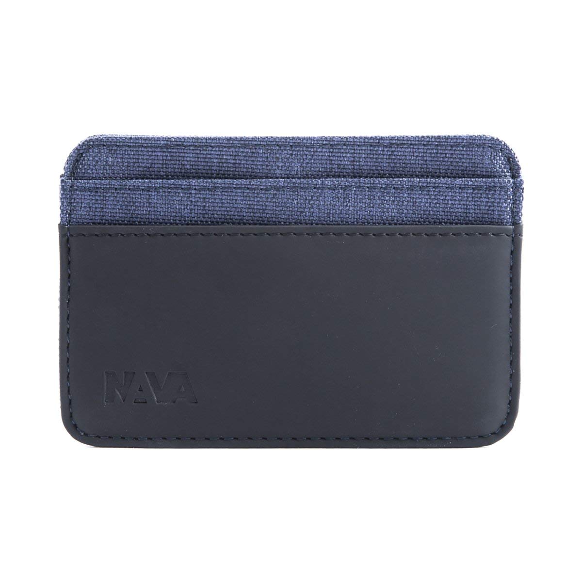 nava-design-twin-slots-porta-carte-4-tasche-con-rfid-blu-7-x-10-cm image 1