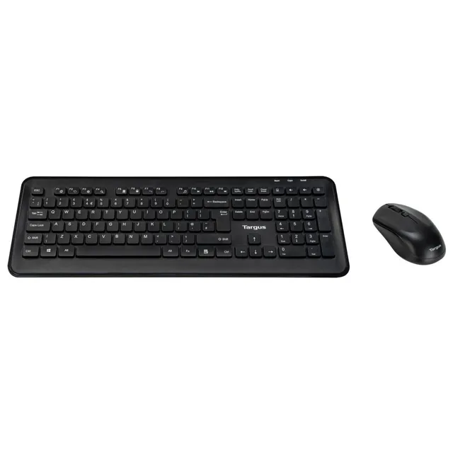 targus-combo-tastiera-e-mouse-wireless-full-size-nero-nordic image 1