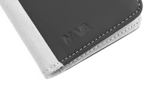 nava-design-twin-porta-carte-di-credito-12-tasche-con-rfid-bianco-11-x-8-cm image 7