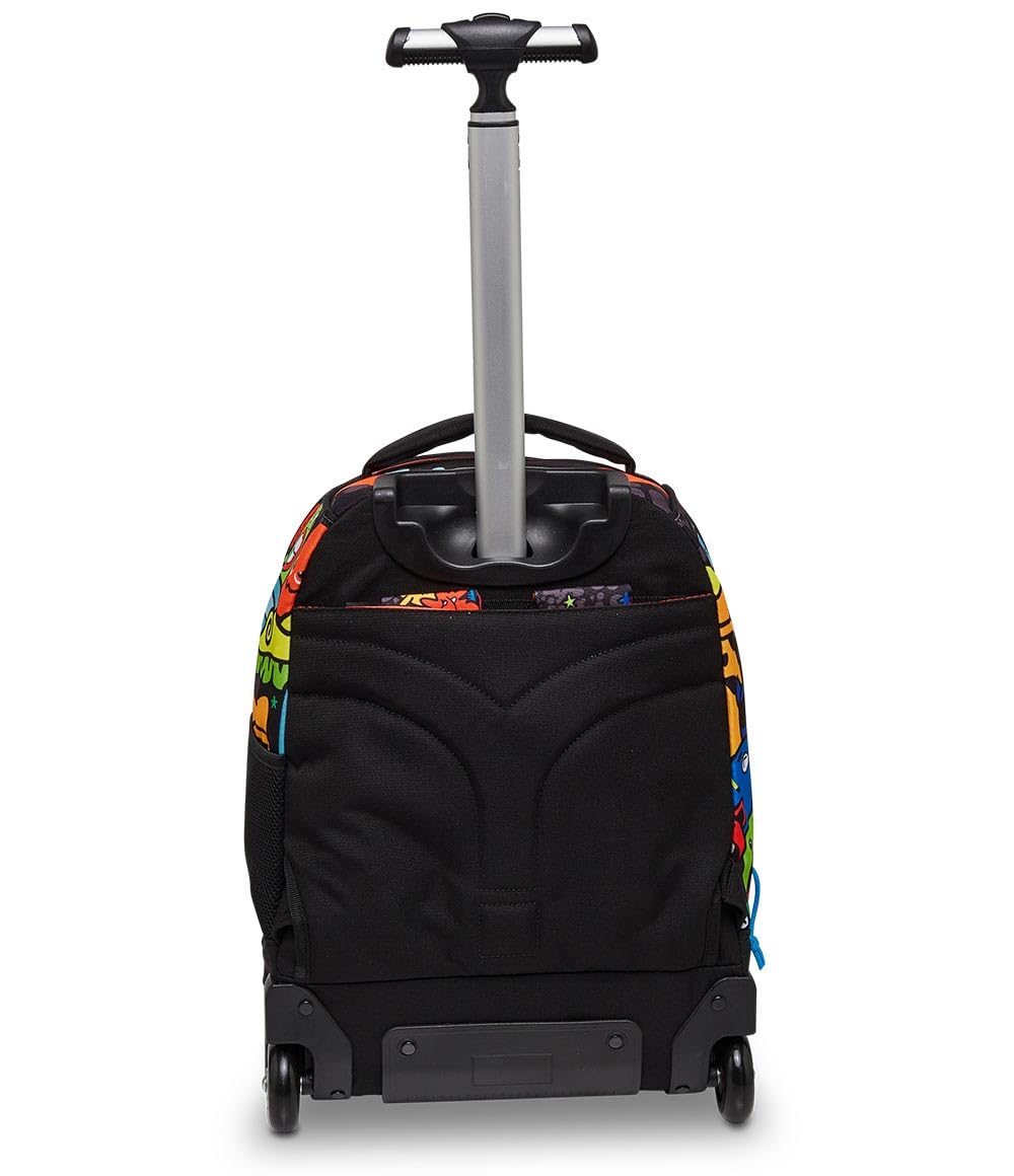 mitama-run-creatures-trolley-scuola-multicolore-doppio-scomparto-impermeabile image 3