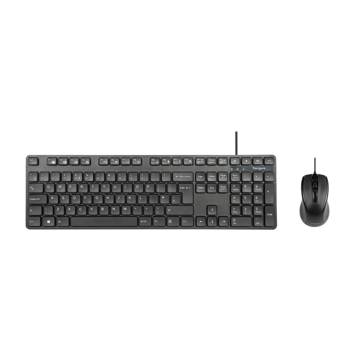 targus-combo-tastiera-e-mouse-con-filo-usb-full-size-layout-francese-nero image 1