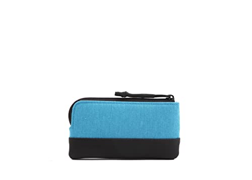 nava-design-twin-astuccio-con-zip-e-portachiavi-a-catena-celeste-7-x-12-x-1-cm image 6